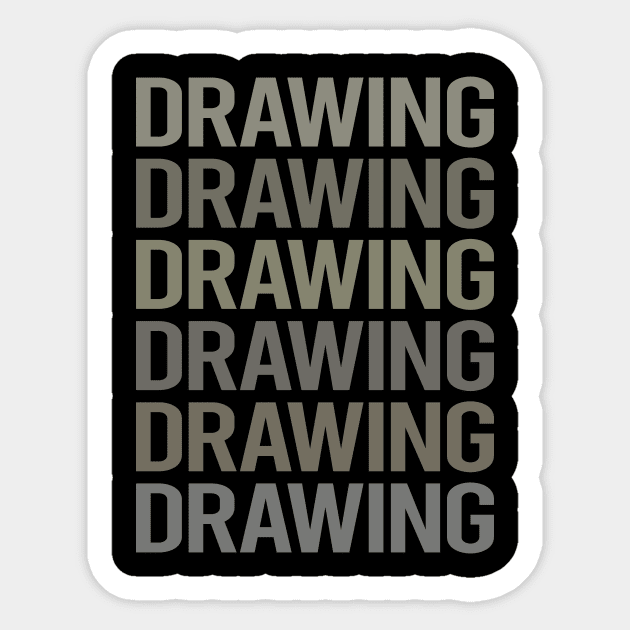 Gray Text Art Drawing Sticker by Happy Life